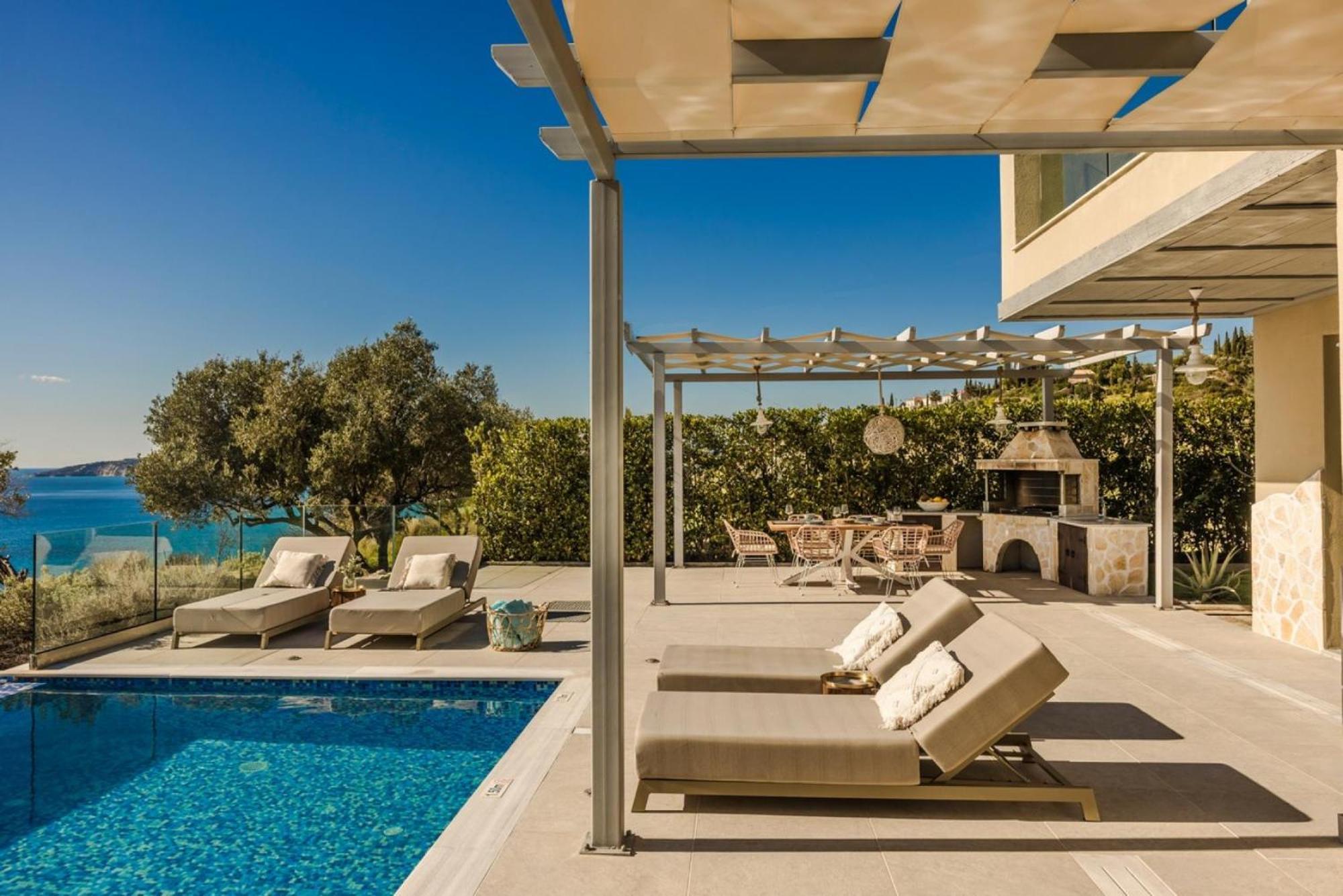 My Villa Kefalonia Lourdas Beach Lourdata  Ngoại thất bức ảnh