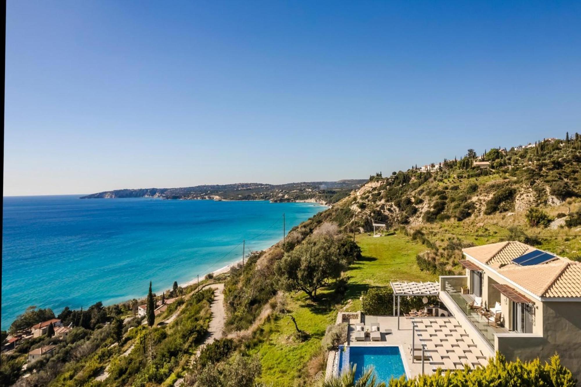 My Villa Kefalonia Lourdas Beach Lourdata  Ngoại thất bức ảnh